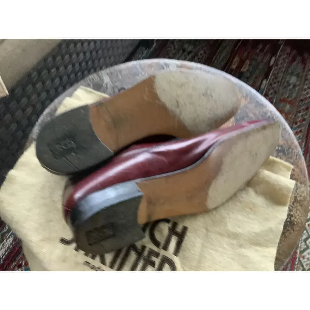 French Shriner Sterling Men Oxford Shoes Size 9.5D Oxford Burgundy-Merlot SHARP